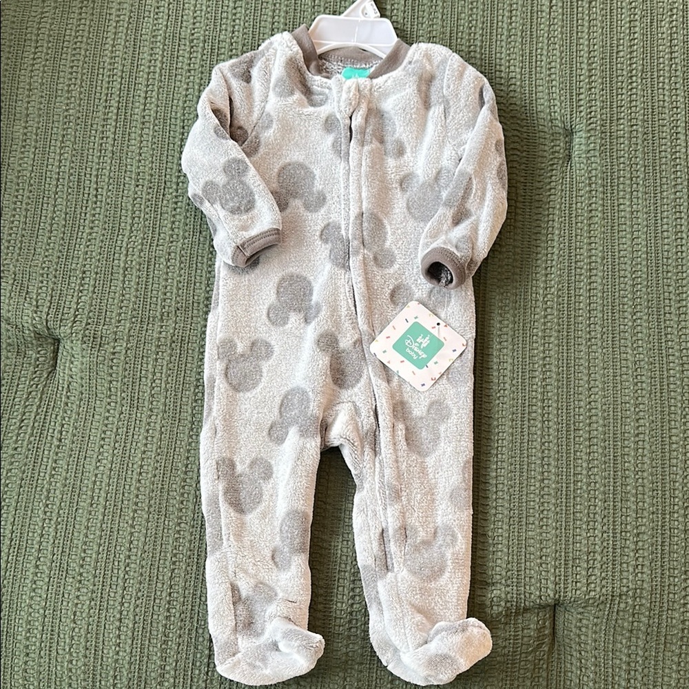 NWT Disney Footie Pajamas, 6-9M